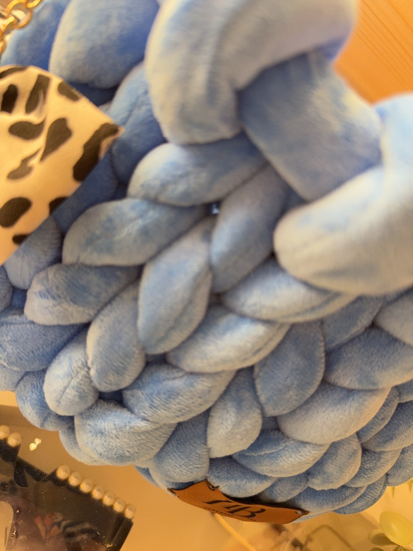 The Azure Bow Bag | Plush Luxe Collection