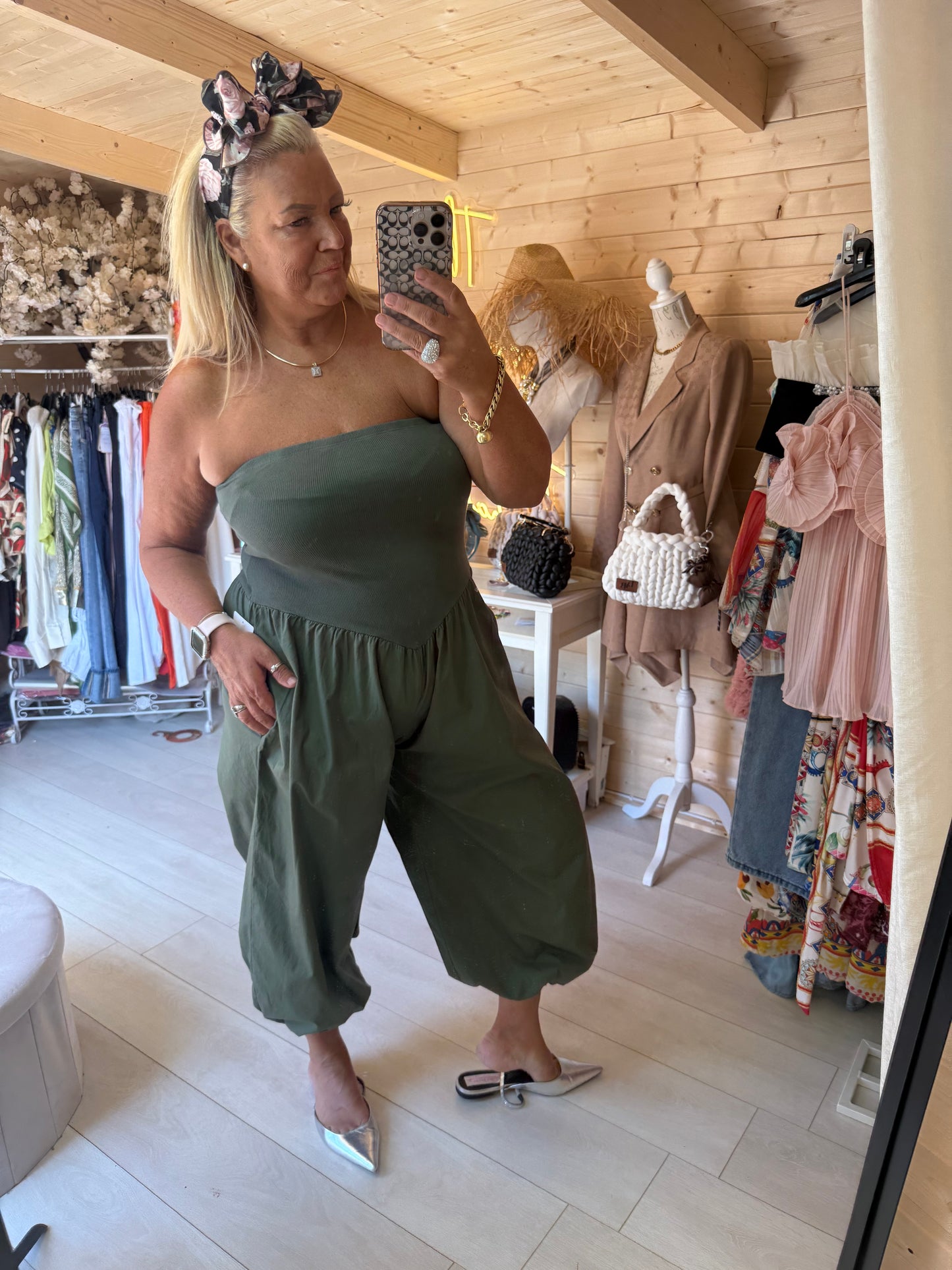 Coco Strapless Bubble Jumpsuit One Size 8-18