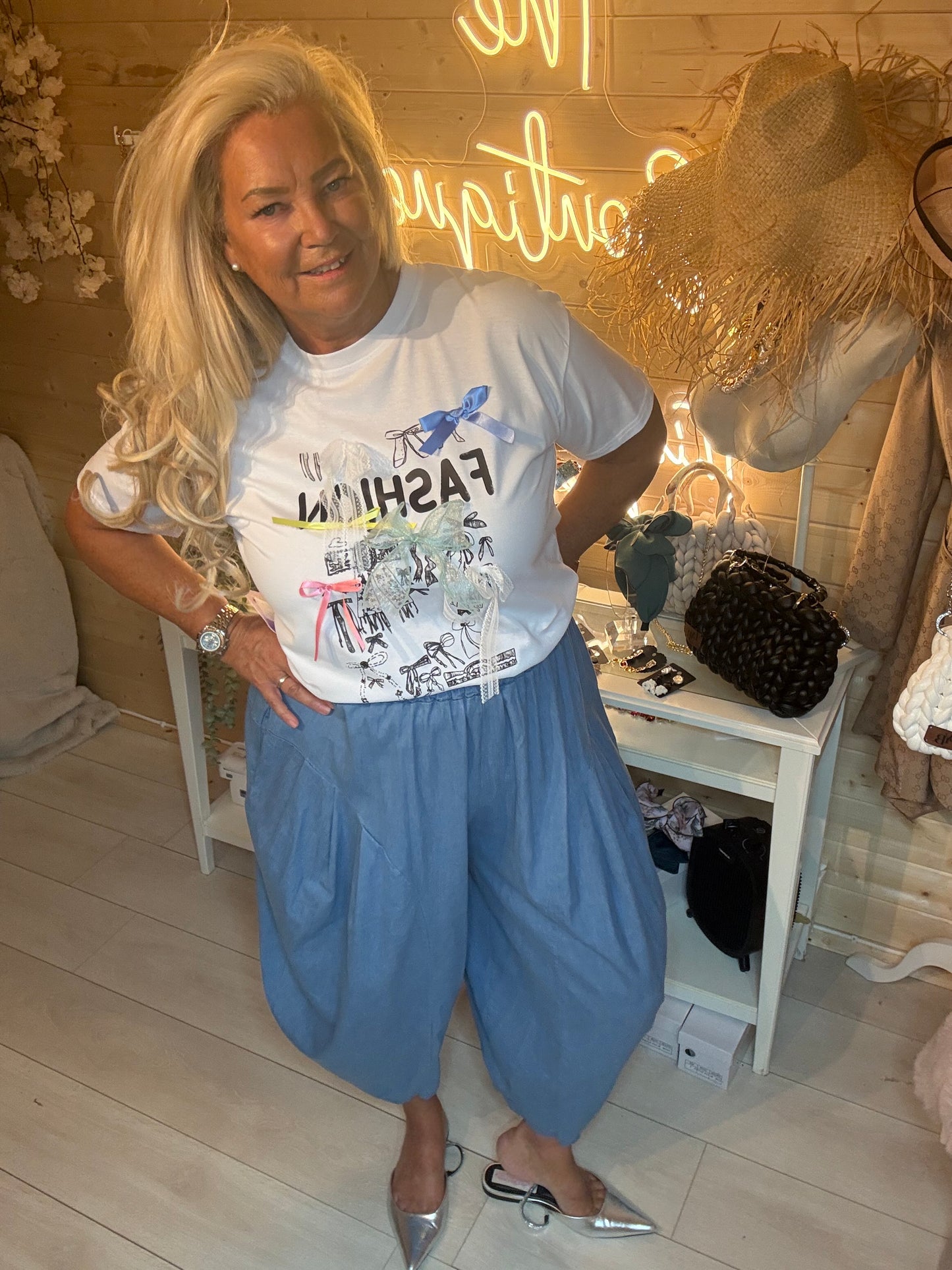Fashion Graphic T-Shirt White or Black S/M & M/L