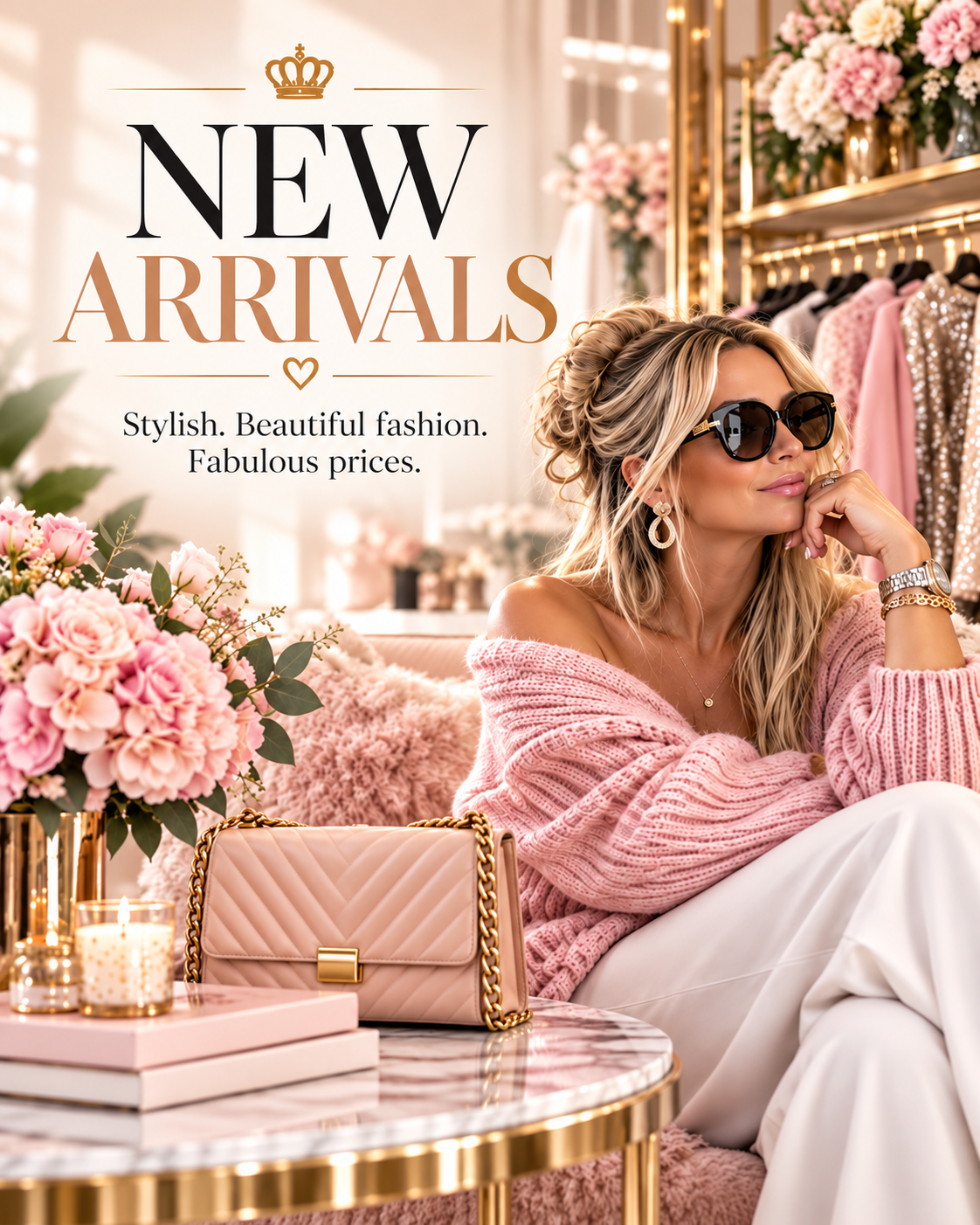 New arrivals women's fashion category at The Ultimate Ladies Boutique