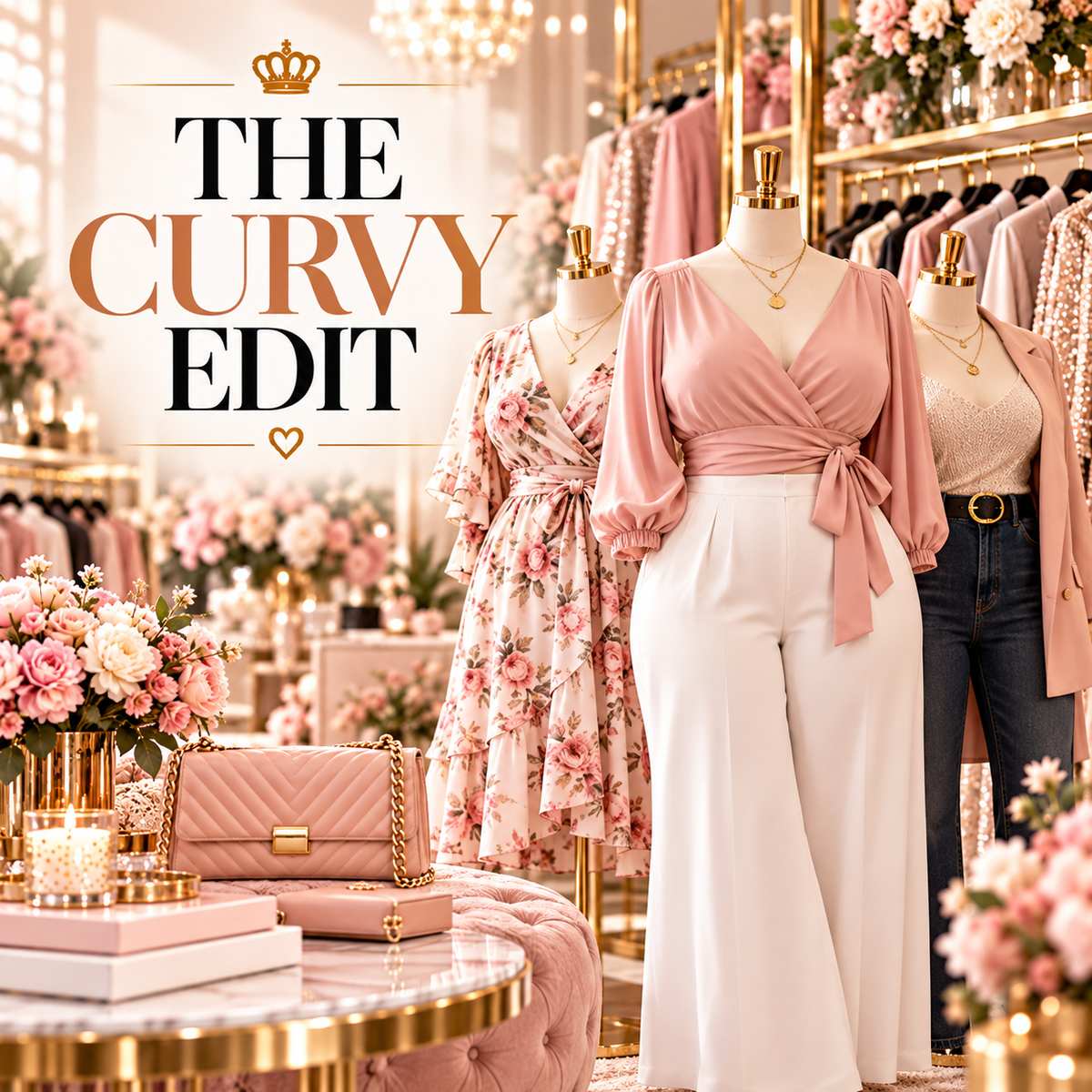 The Curvy Edit women's fashion category at The Ultimate Ladies Boutique