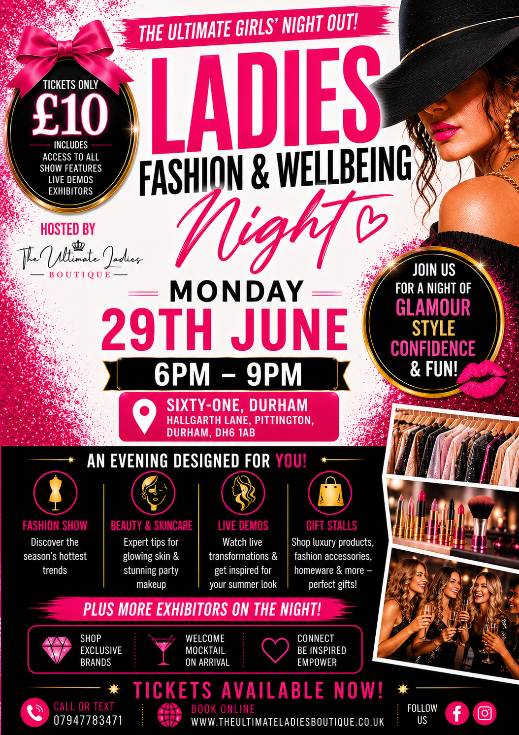 The Ultimate Ladies Night & Wellbeing Event Ticket