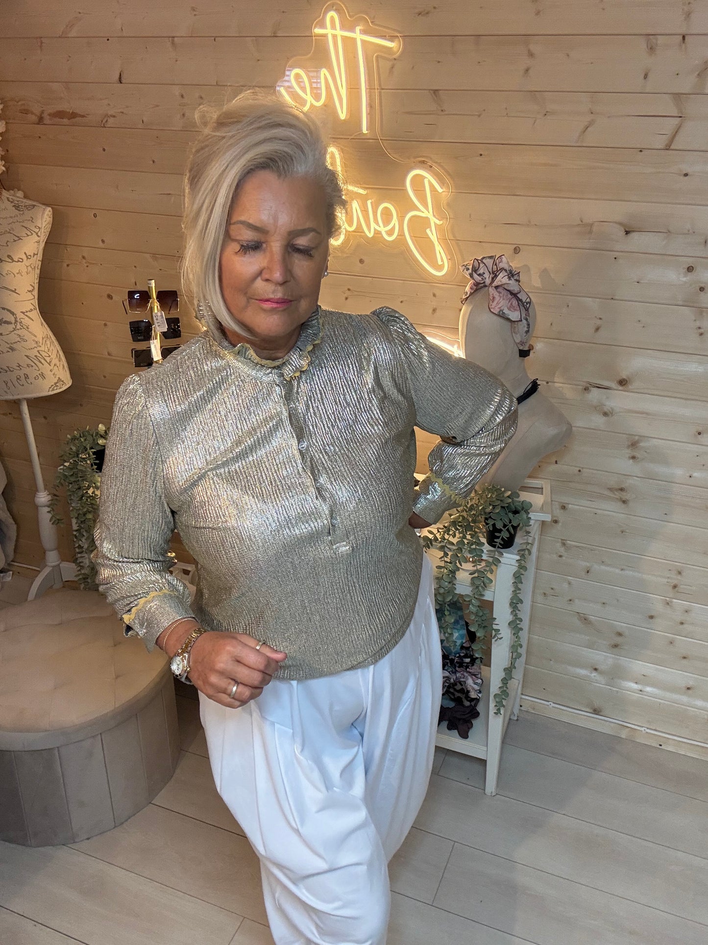 Gold Diva Blouse