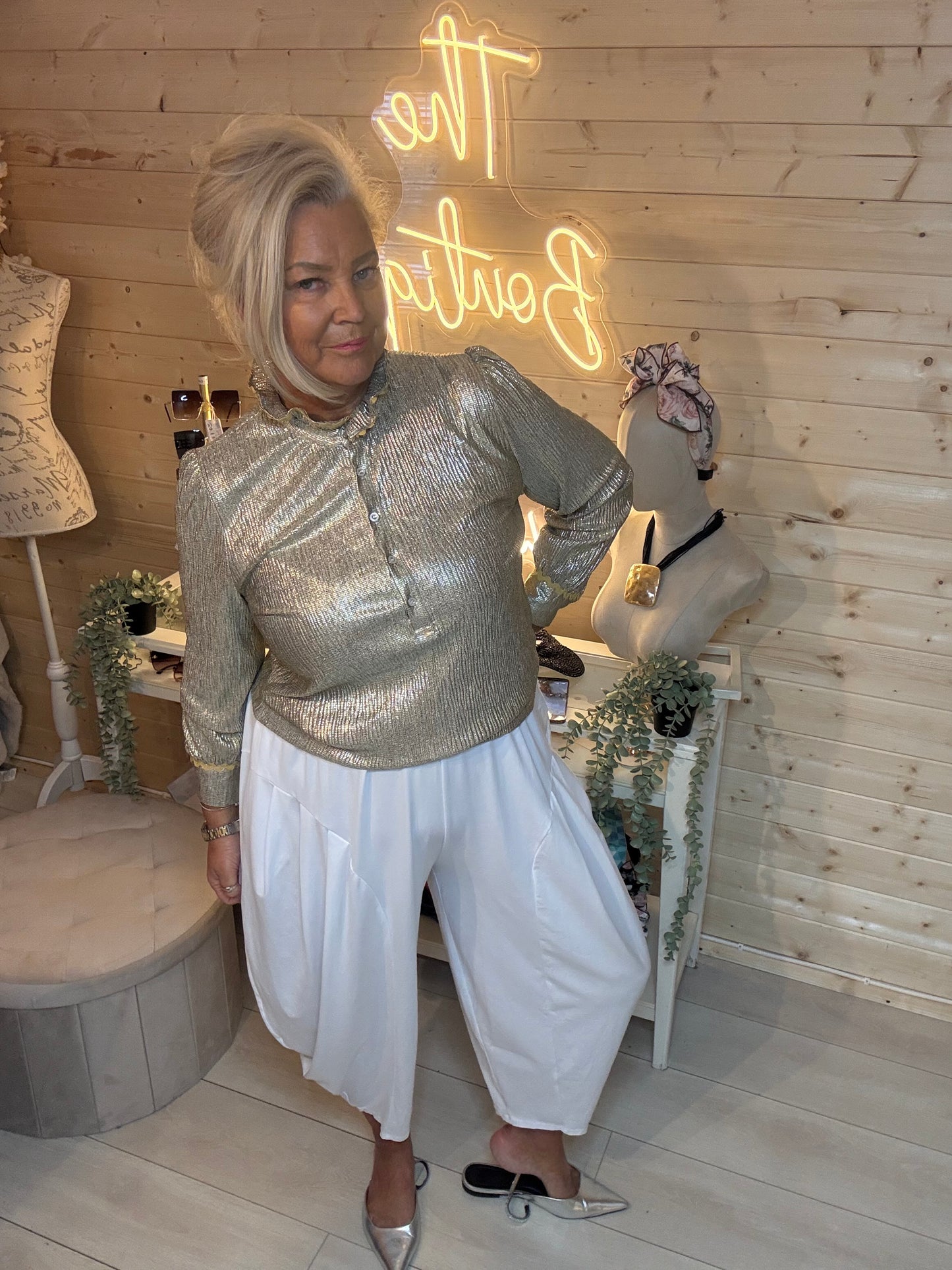 Gold Diva Blouse