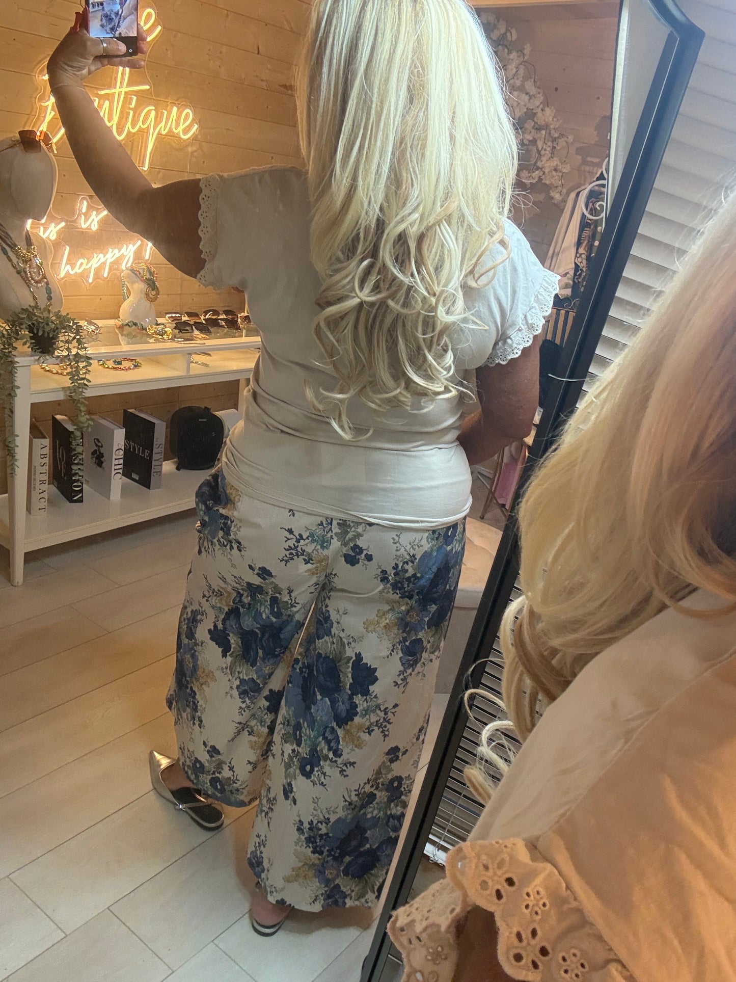 Zoe Lace Trim T-Shirt