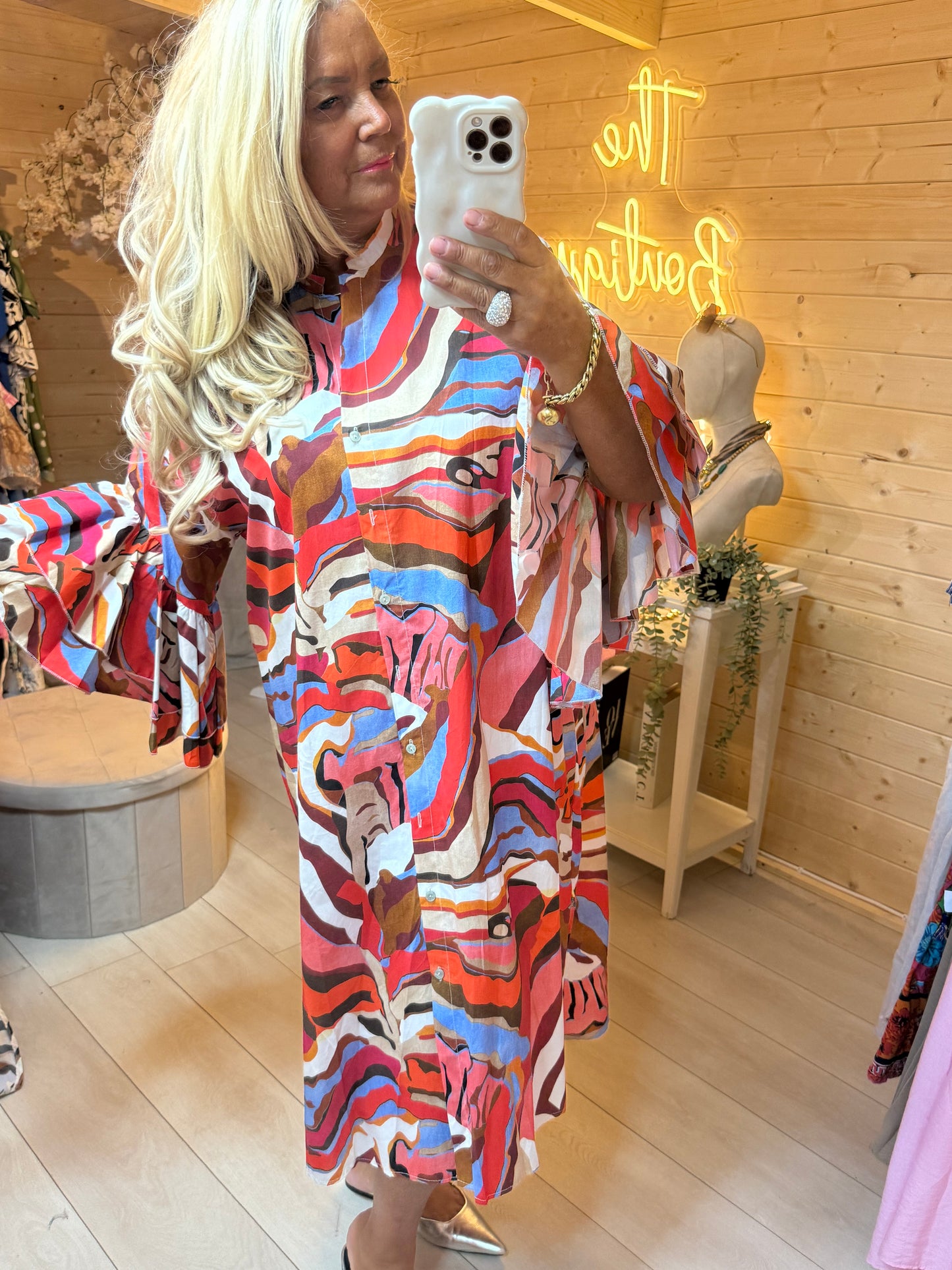 Zebra Print Dress/Jacket