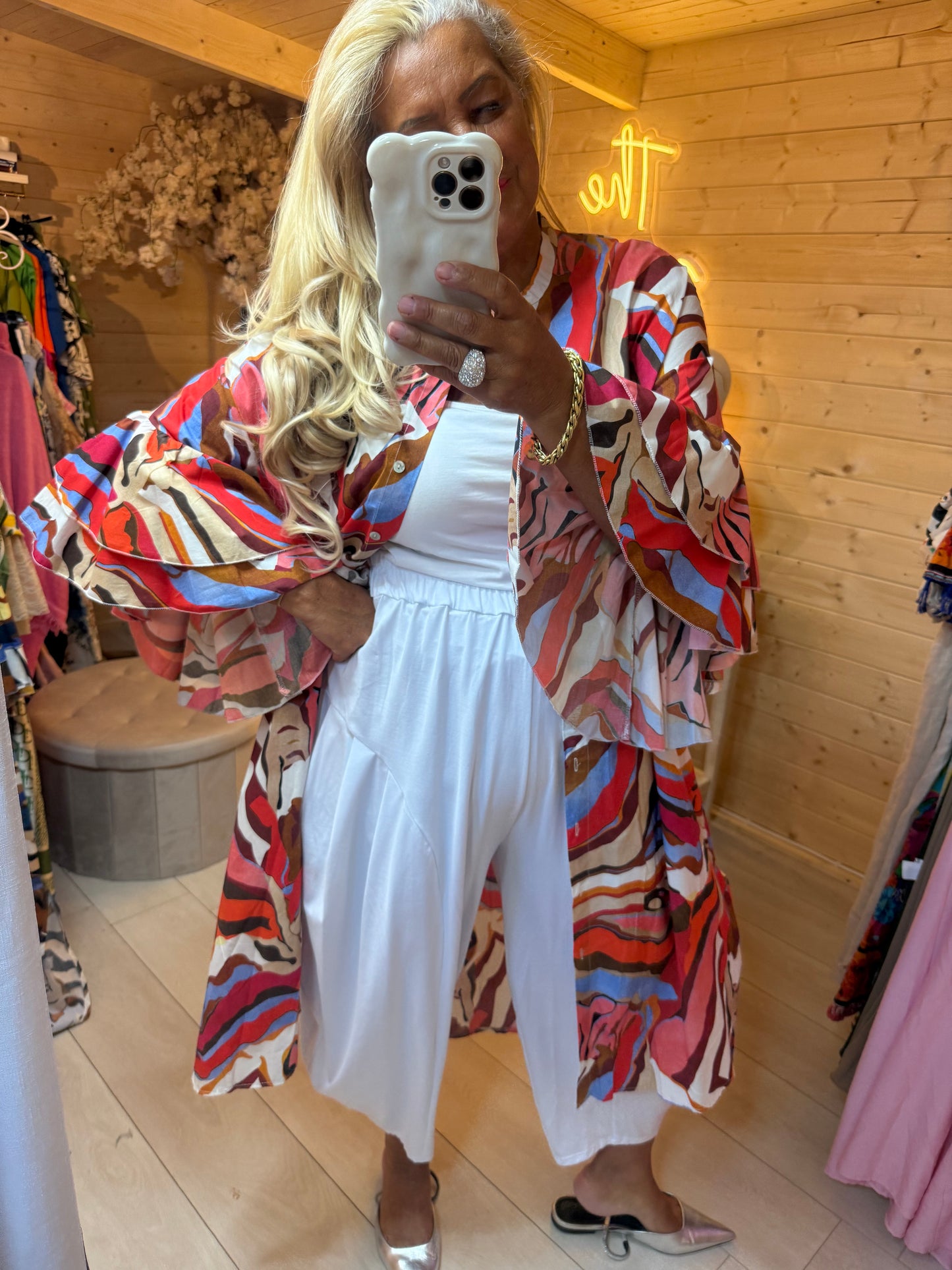 Zebra Print Dress/Jacket