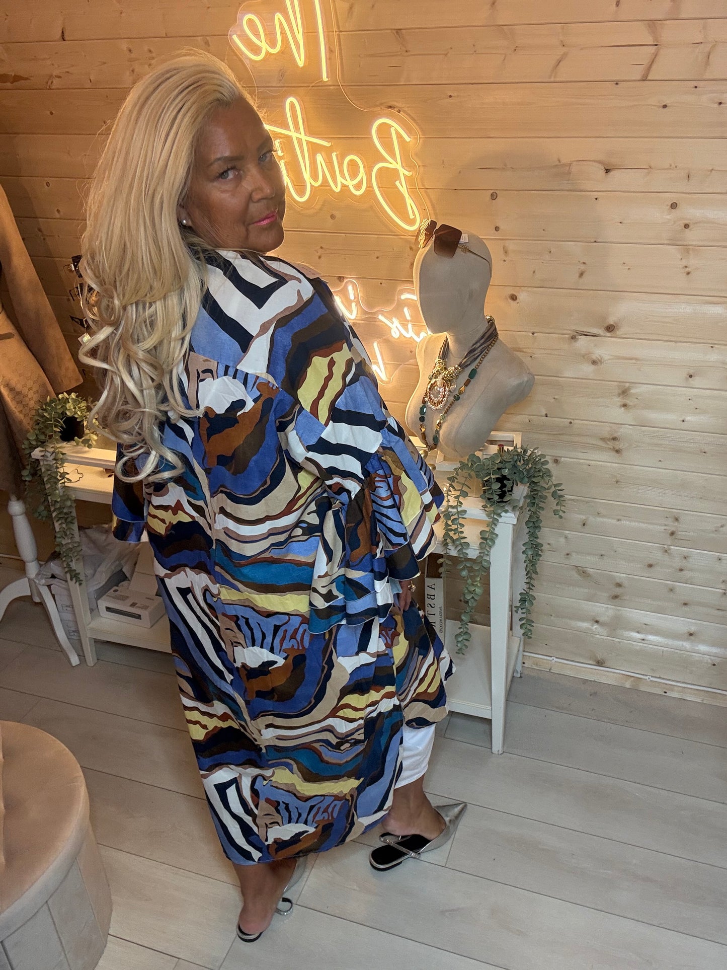 Zebra Print Dress/Jacket
