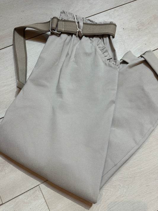 Verona trousers with frilled waistband