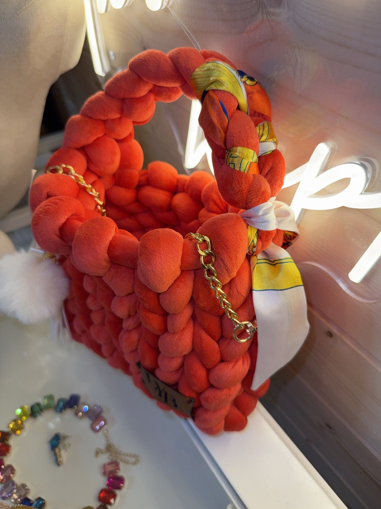 The Flame Reverie Bag -  Plush Luxe Collection