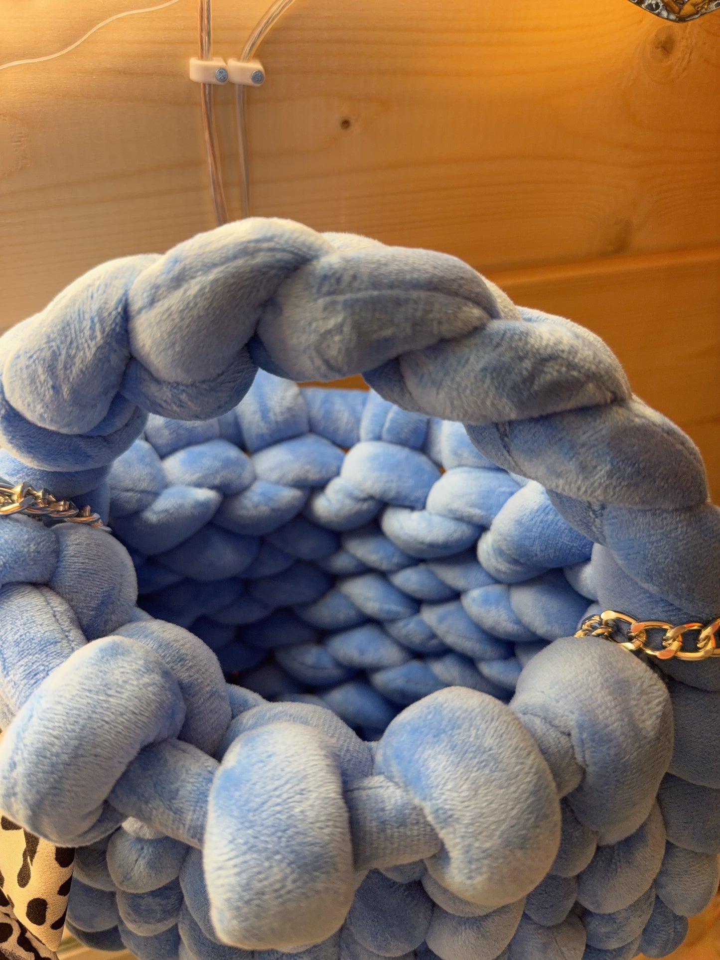 The Azure Bow Bag | Plush Luxe Collection