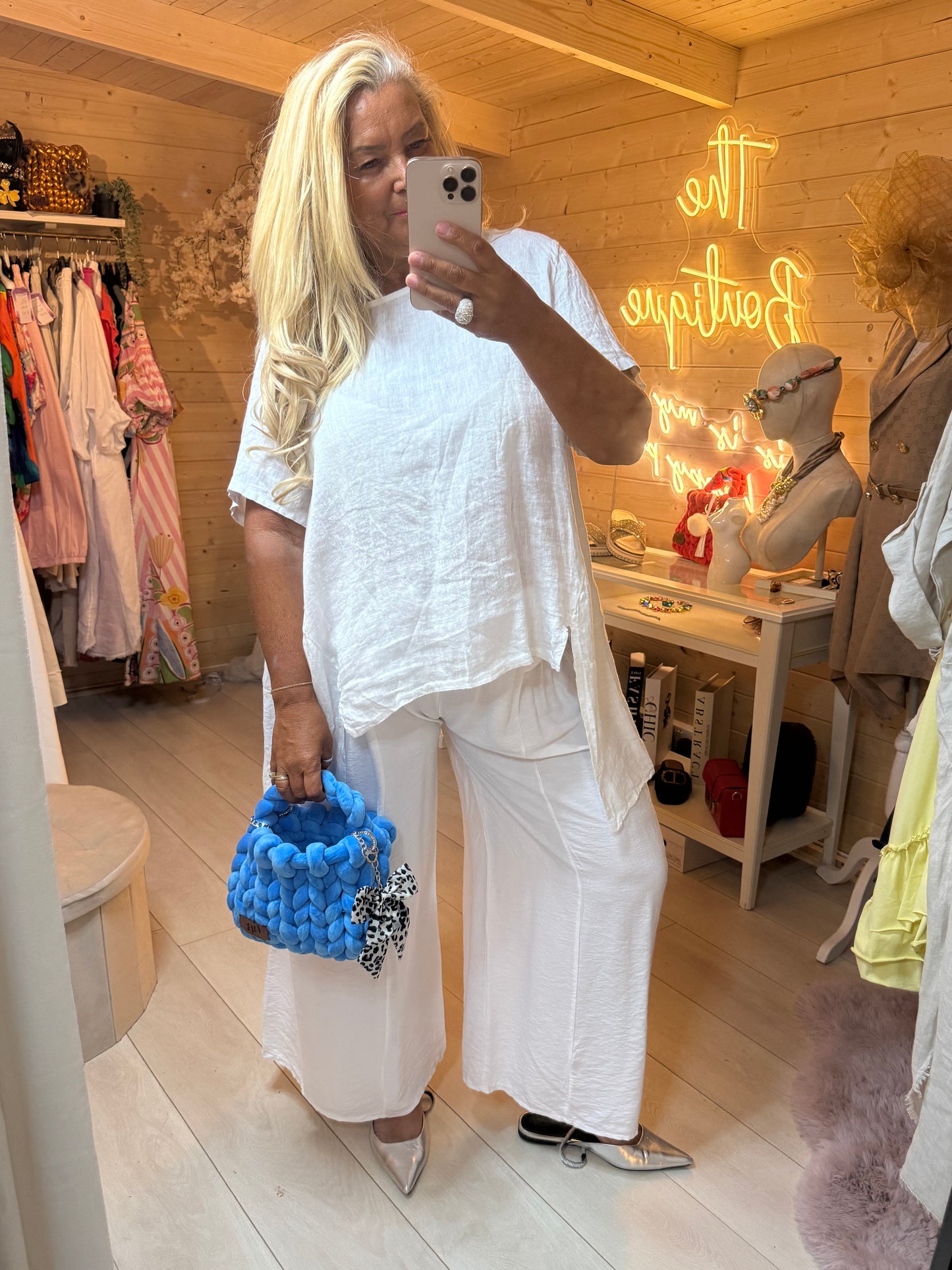 Millow Wide Leg Trousers | One Size 12-22
