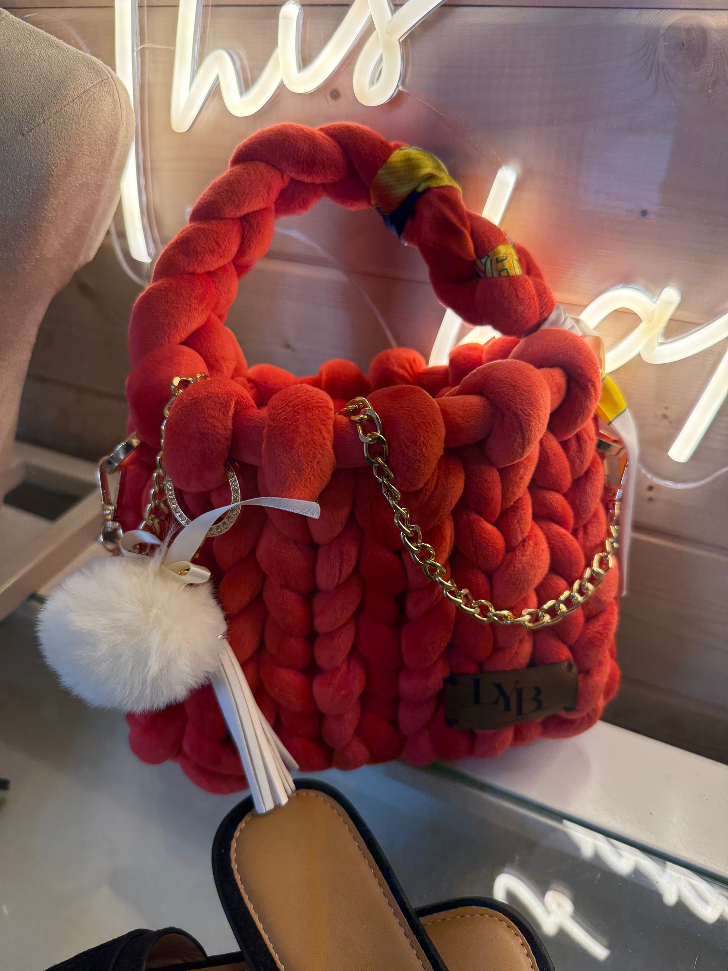 The Flame Reverie Bag -  Plush Luxe Collection