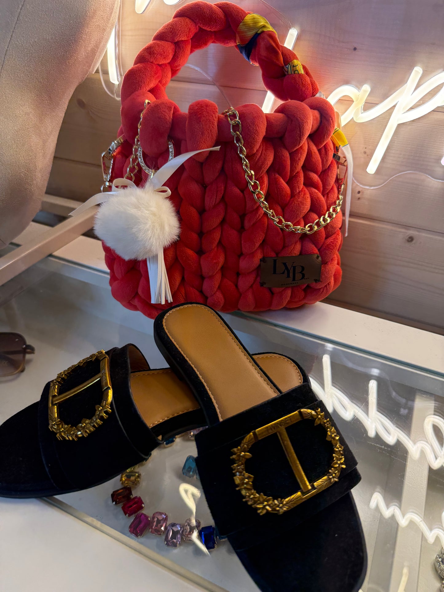 The Flame Reverie Bag -  Plush Luxe Collection