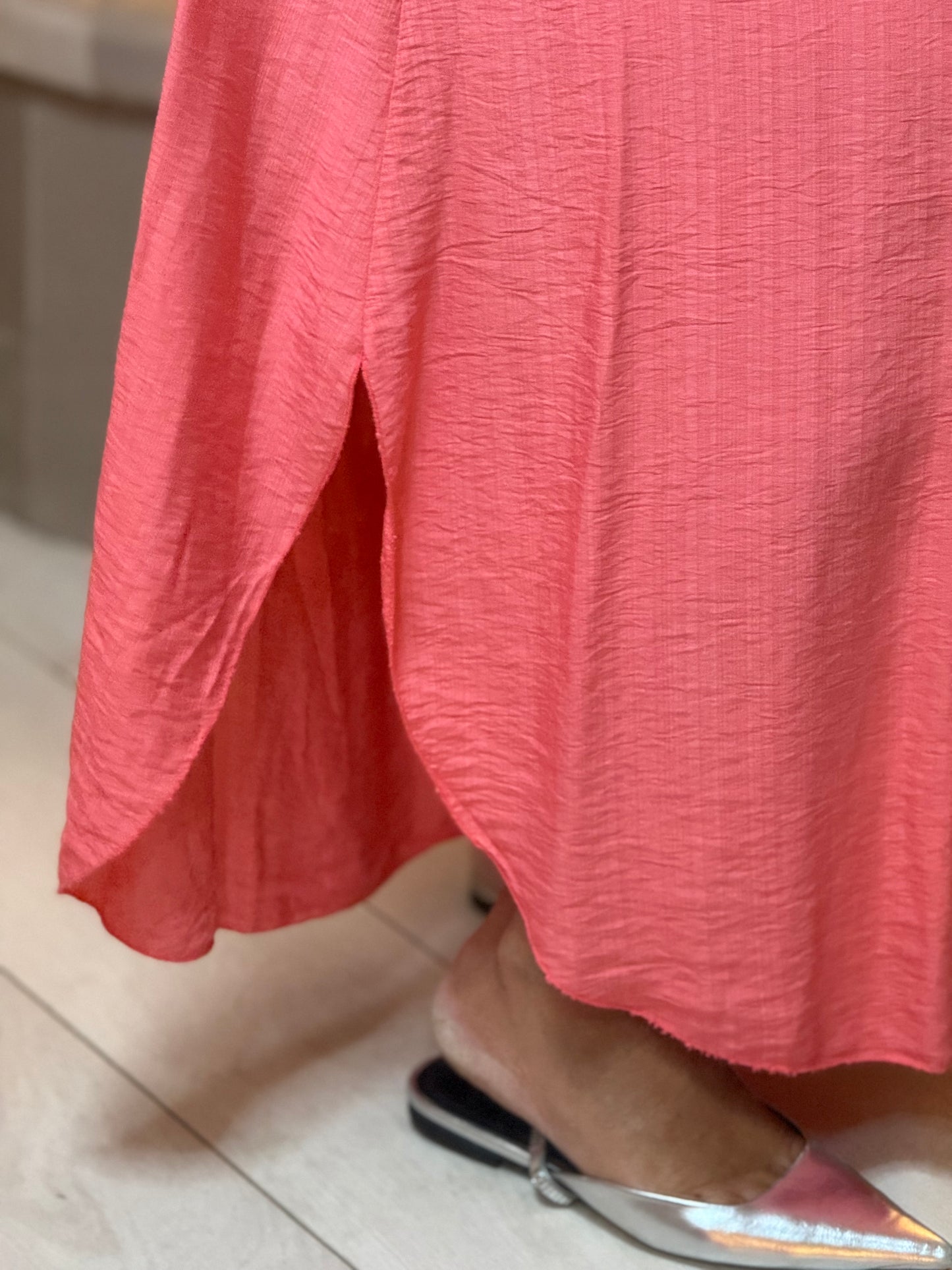 Lulu Trousers | Available in Coral, Black & Stone | One Size 8-18
