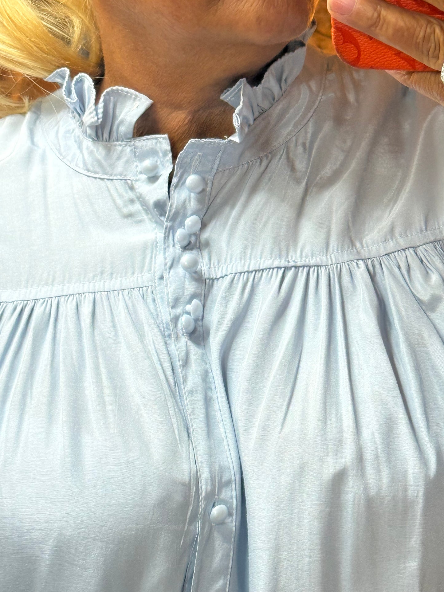 Stella Ruche | Silver Grey | Wear as Dress, Top or Jacket | One Size 8-22
