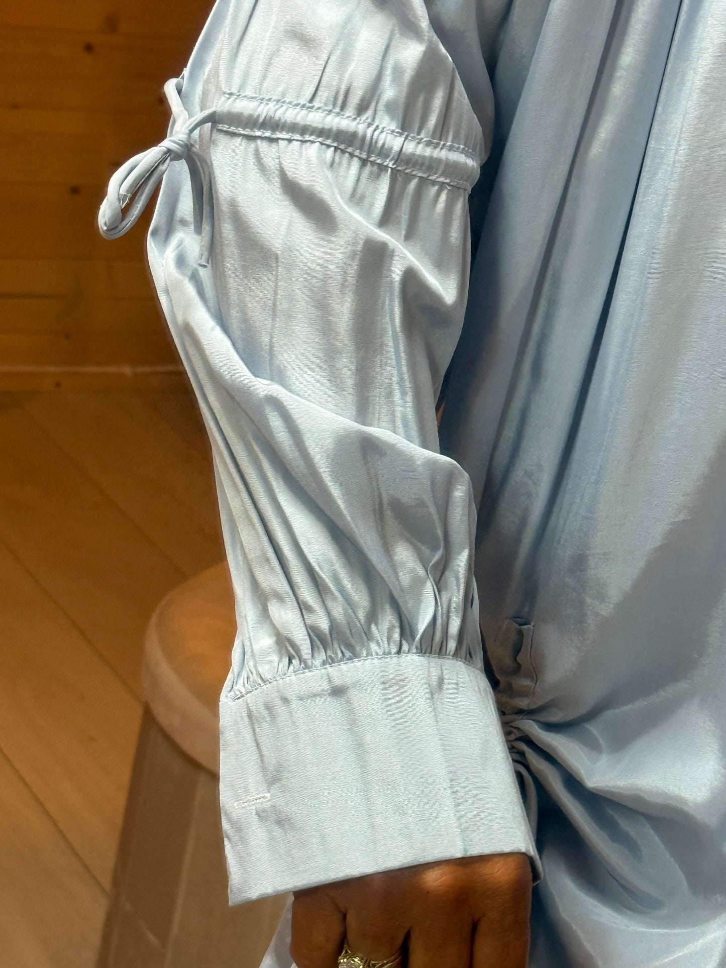 Stella Ruche | Silver Grey | Wear as Dress, Top or Jacket | One Size 8-22