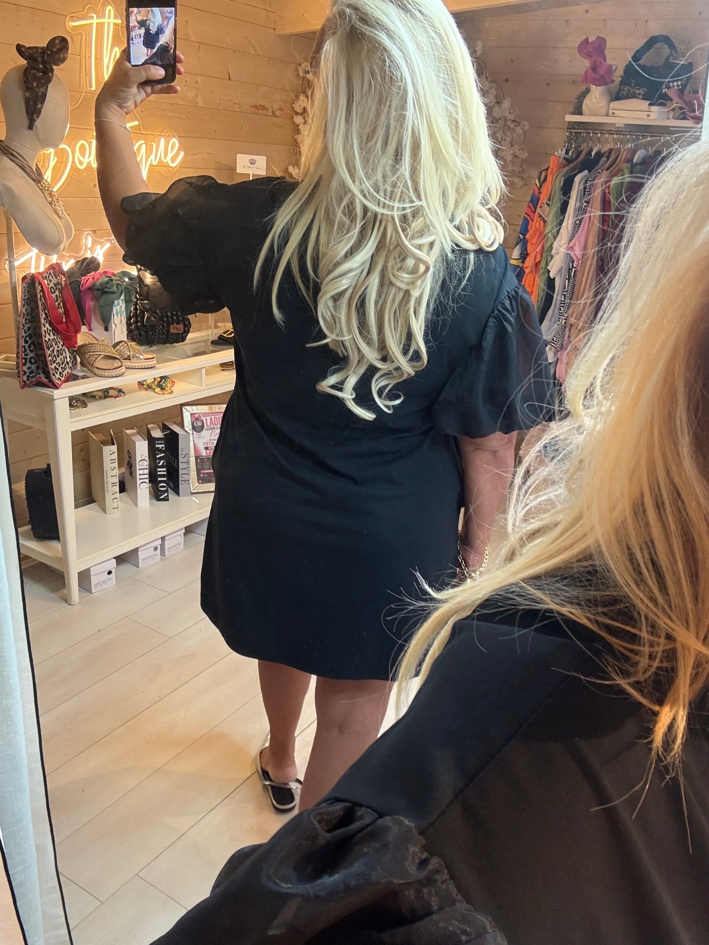 Heart Slogan Oversized T-Shirt Dress