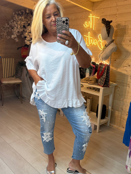 Pearl Lacey Jeans