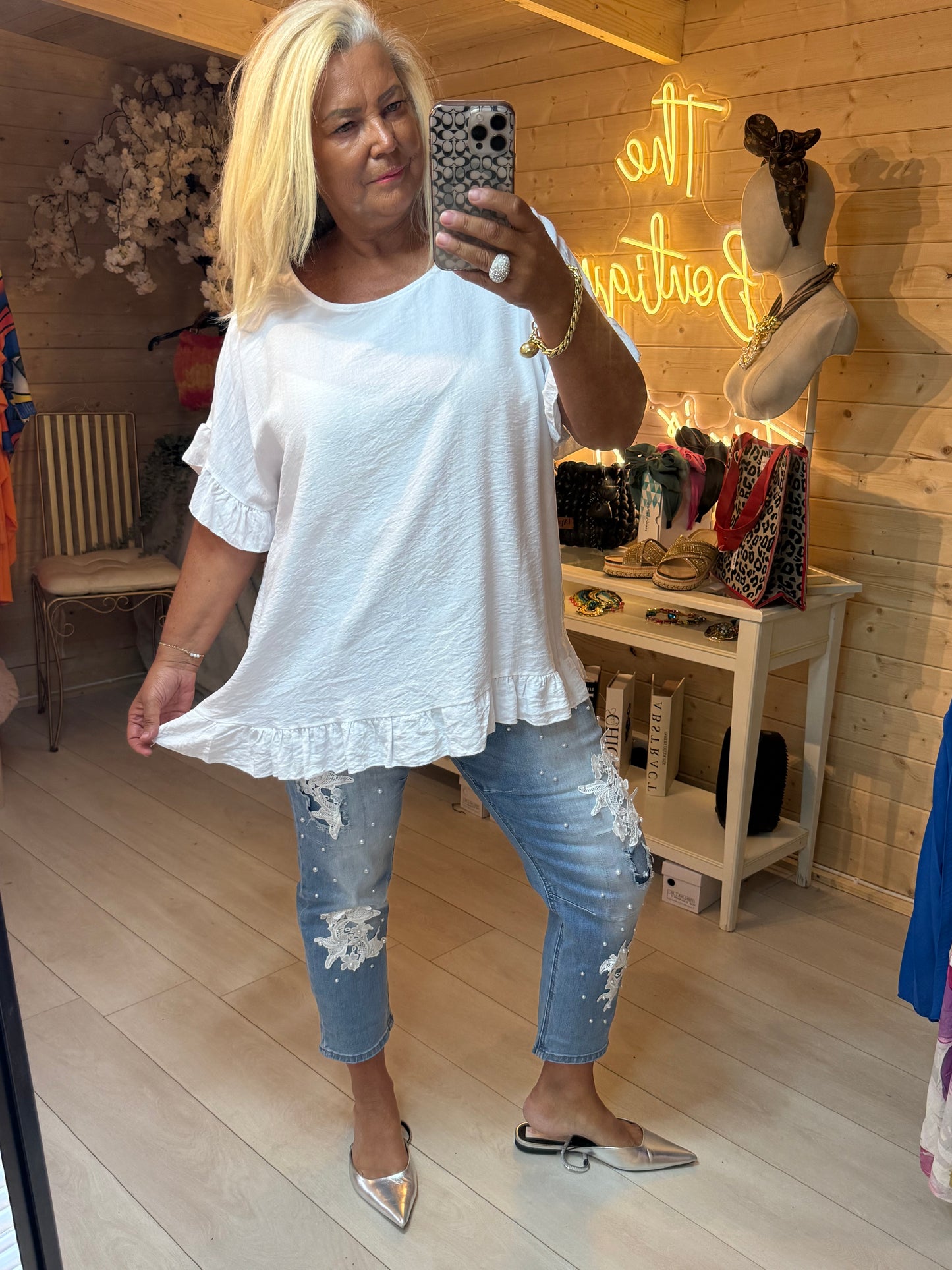 Pearl Lacey Jeans