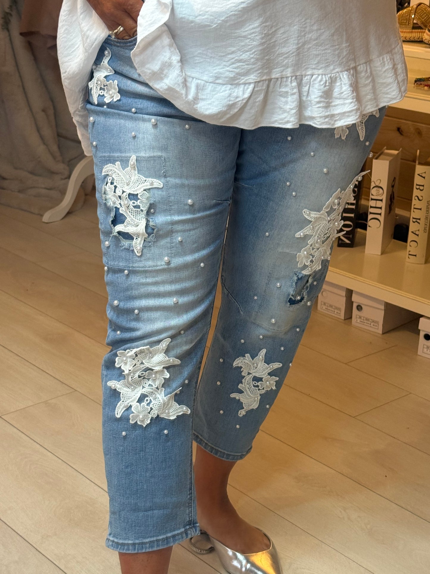 Pearl Lacey Jeans