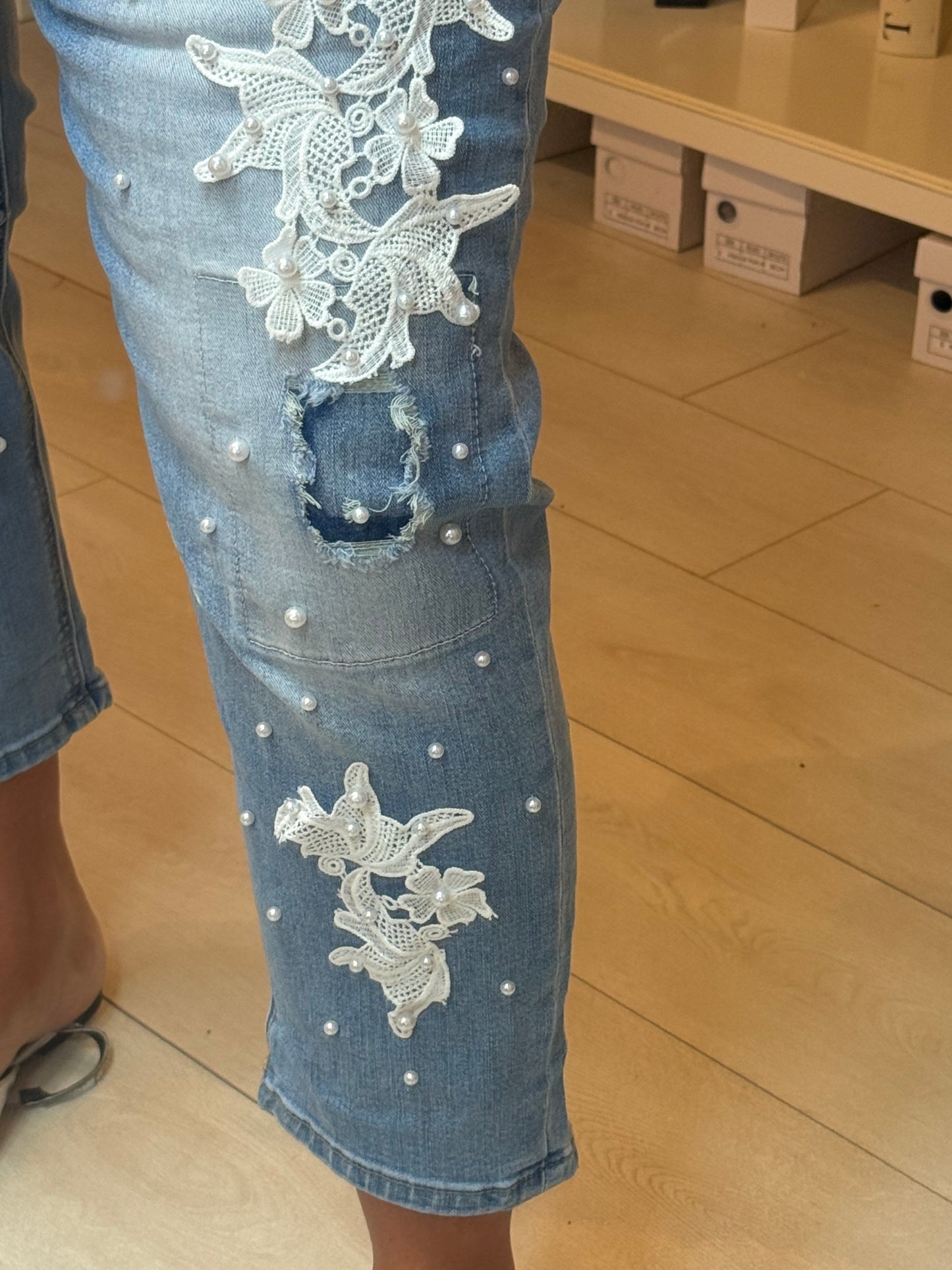 Pearl Lacey Jeans