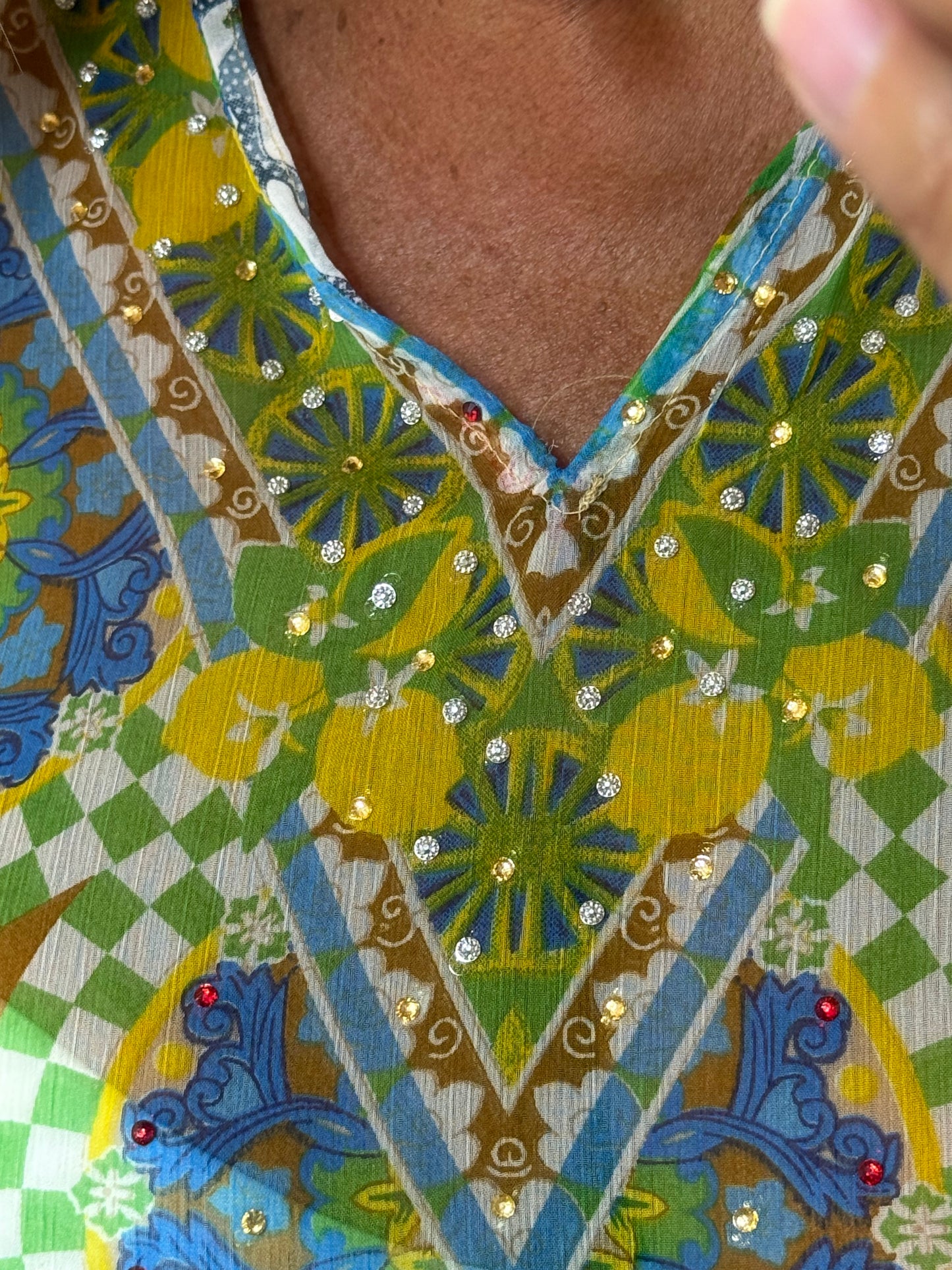 Boutique Kaftan Top – One Size 8-18