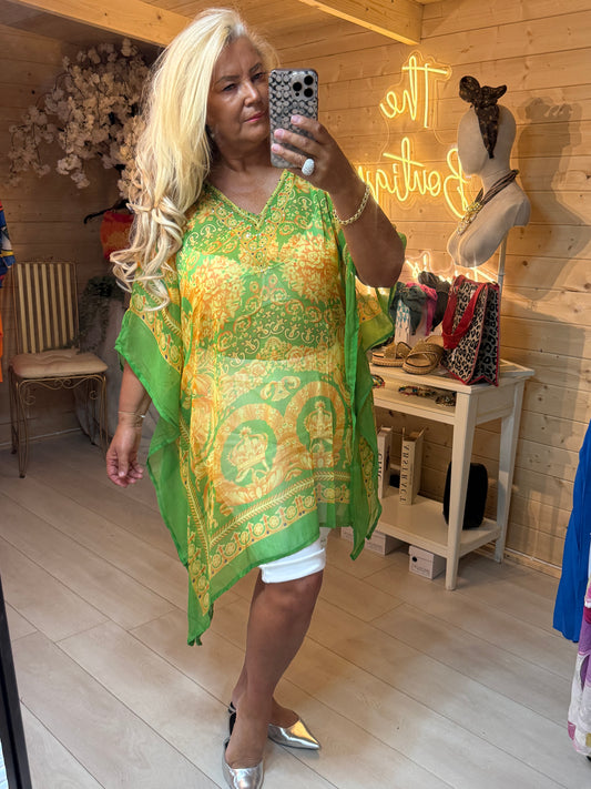 Boutique Kaftan Top – One Size 8-18