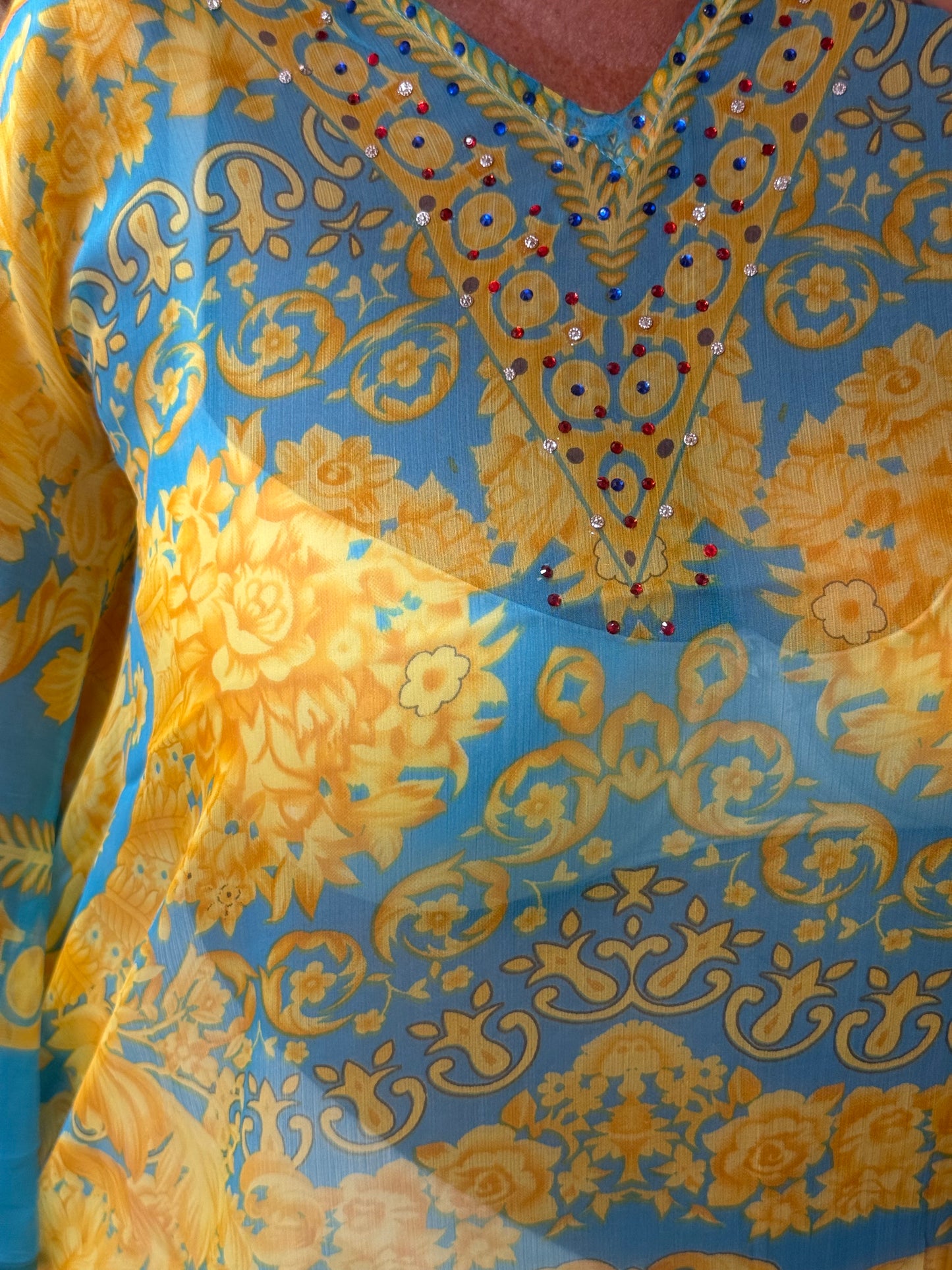 Boutique Kaftan Top – One Size 8-18