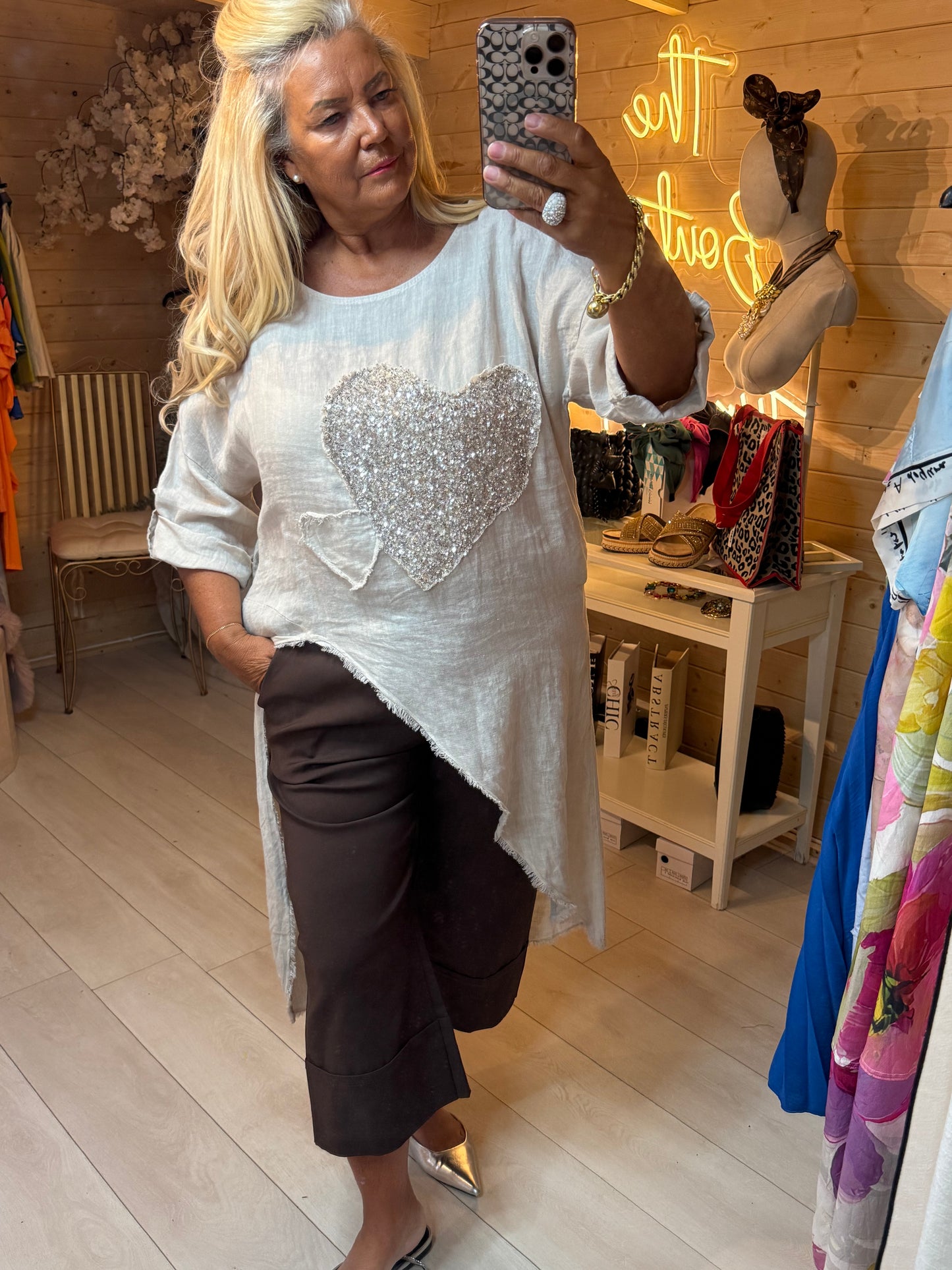 Magic Wide Leg Deep Cuff Trousers
