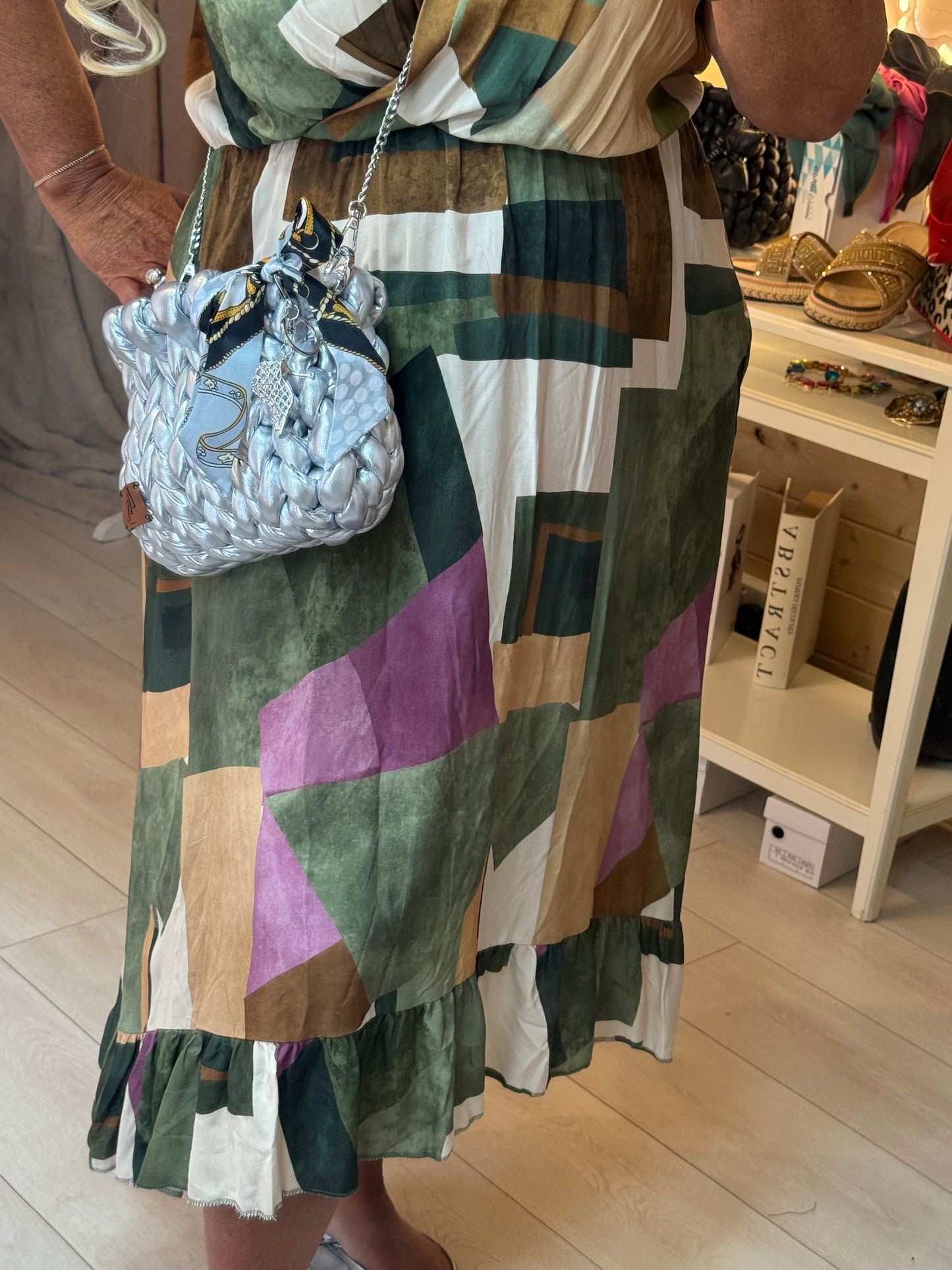 Abstract Dress – One Size 8-18