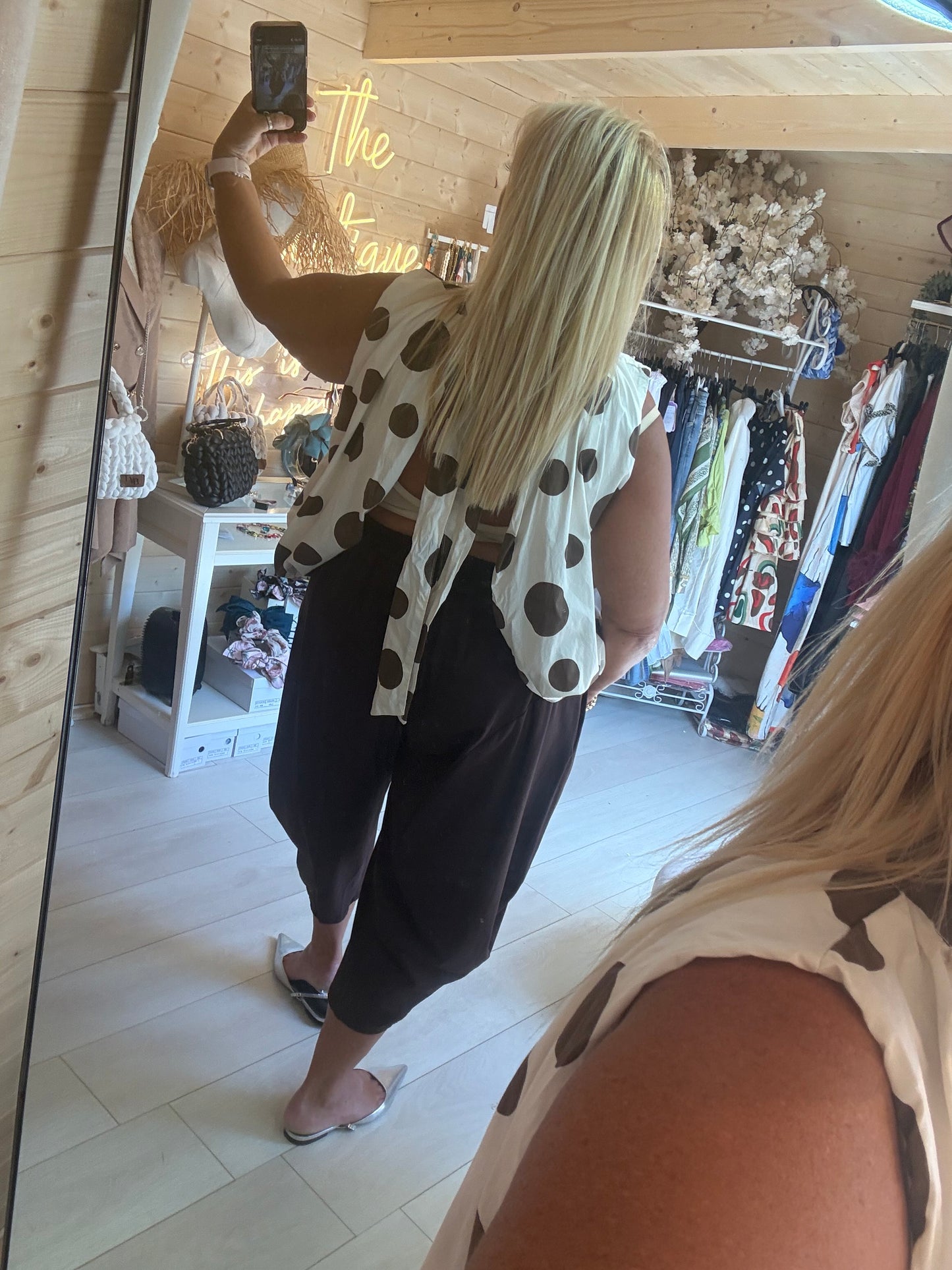 Blossom Halter Neck Bubble Top One Size 8-16