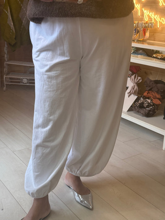Siena balloon-leg trousers, one size UK 8 to 18