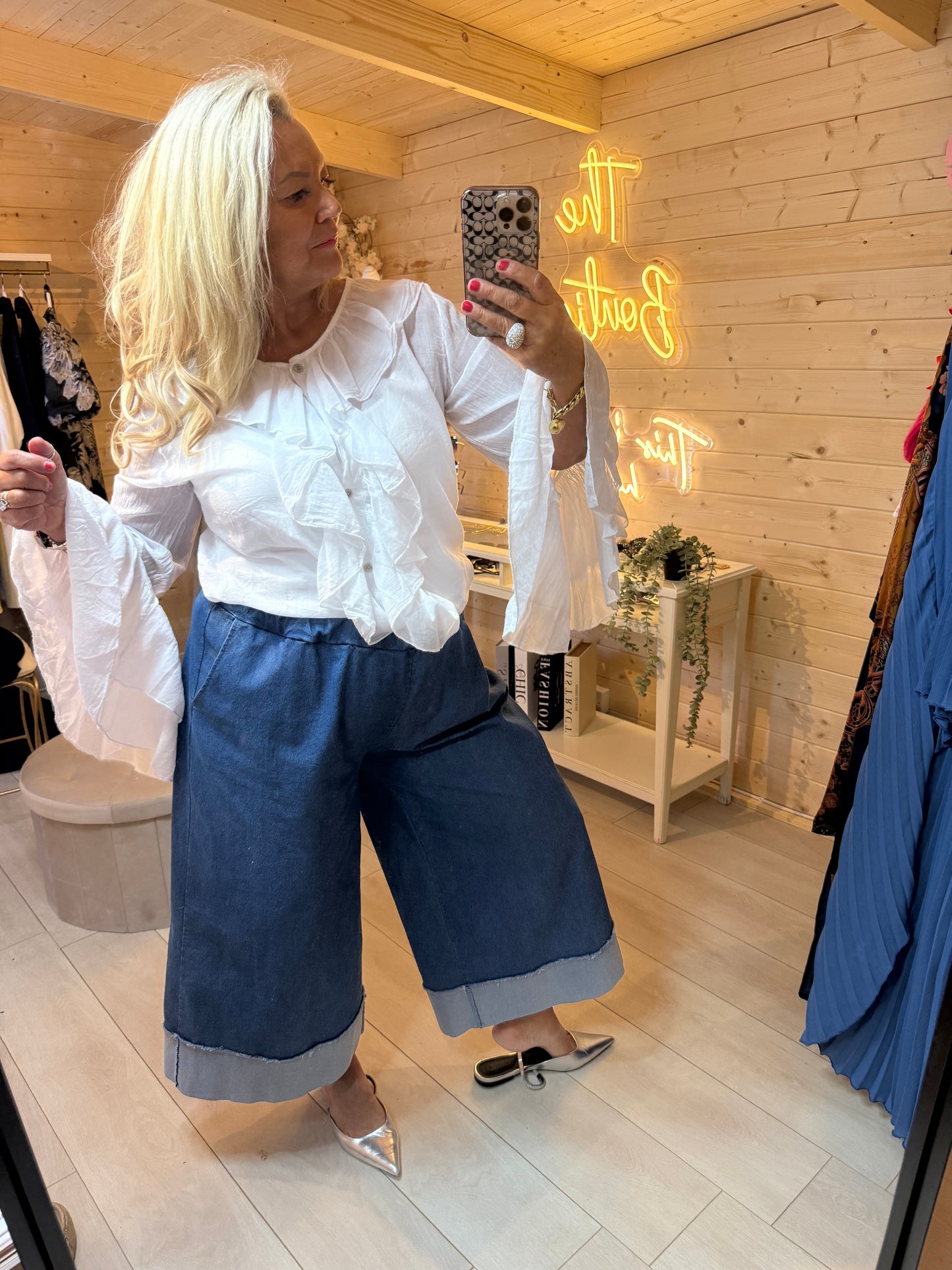 Casca Ruffle Blouse
