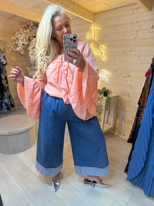 Casca Ruffle Blouse