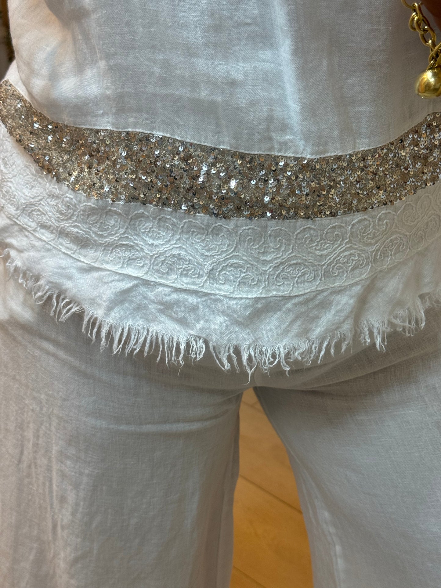 Deluxe Sequin Edge Top