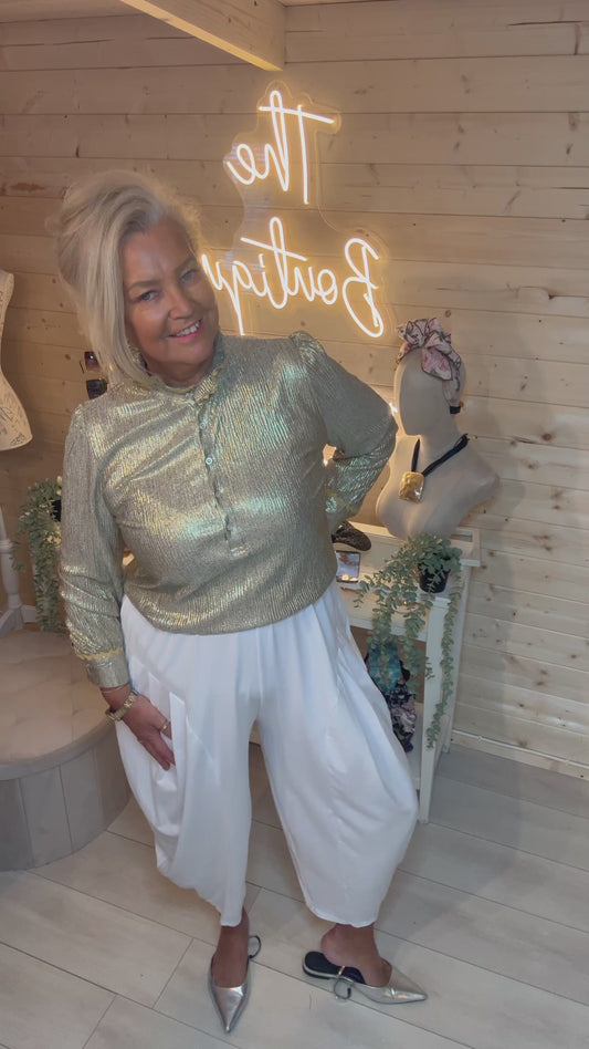 Gold Diva Blouse