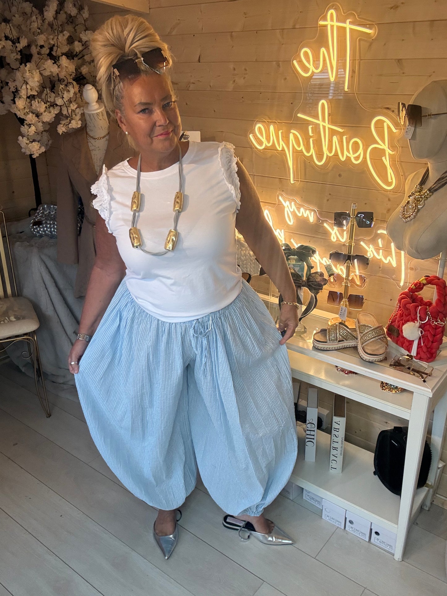 Azure Dream Teddy Trousers | One Size 8-20