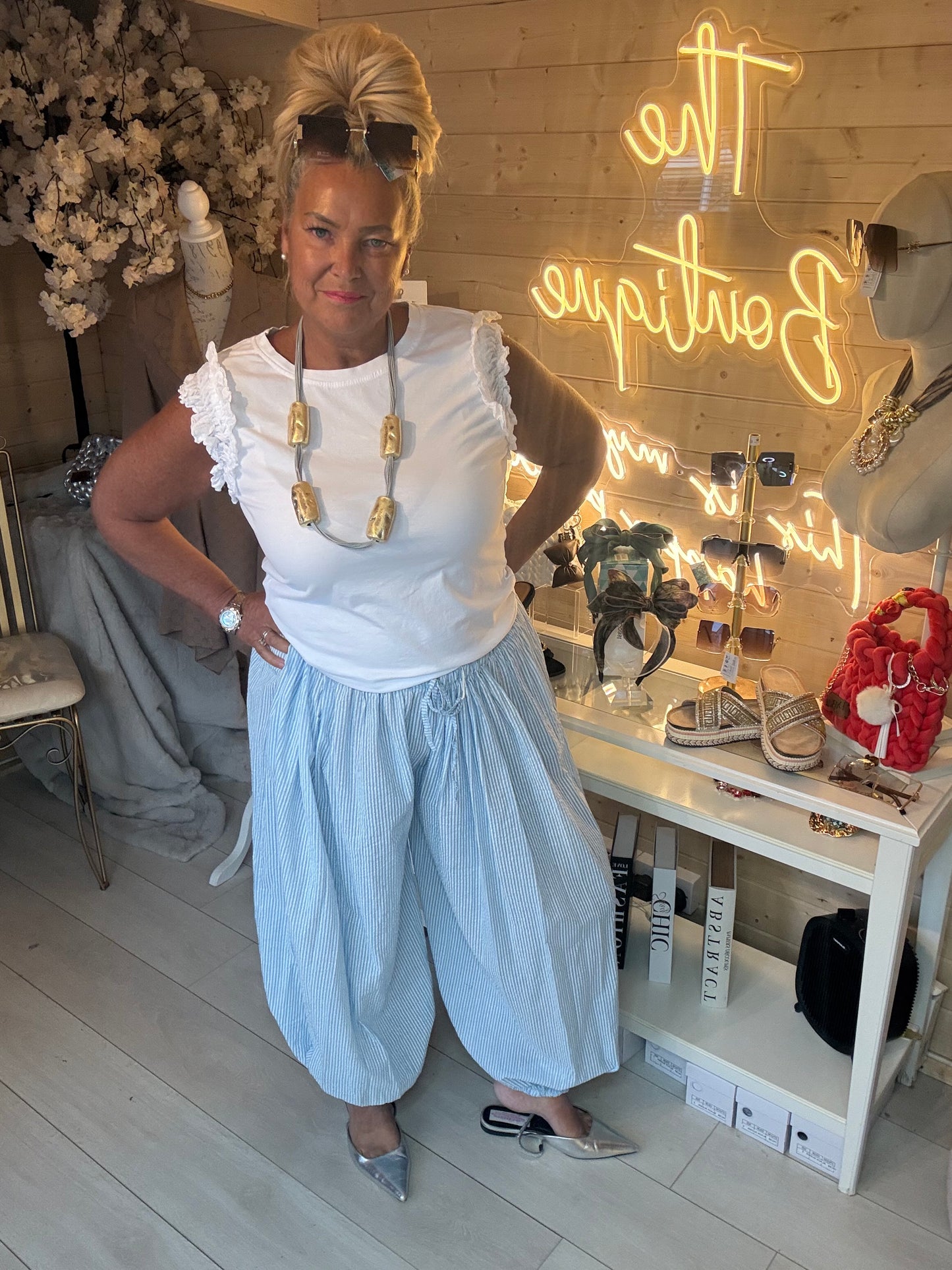 Azure Dream Teddy Trousers | One Size 8-20