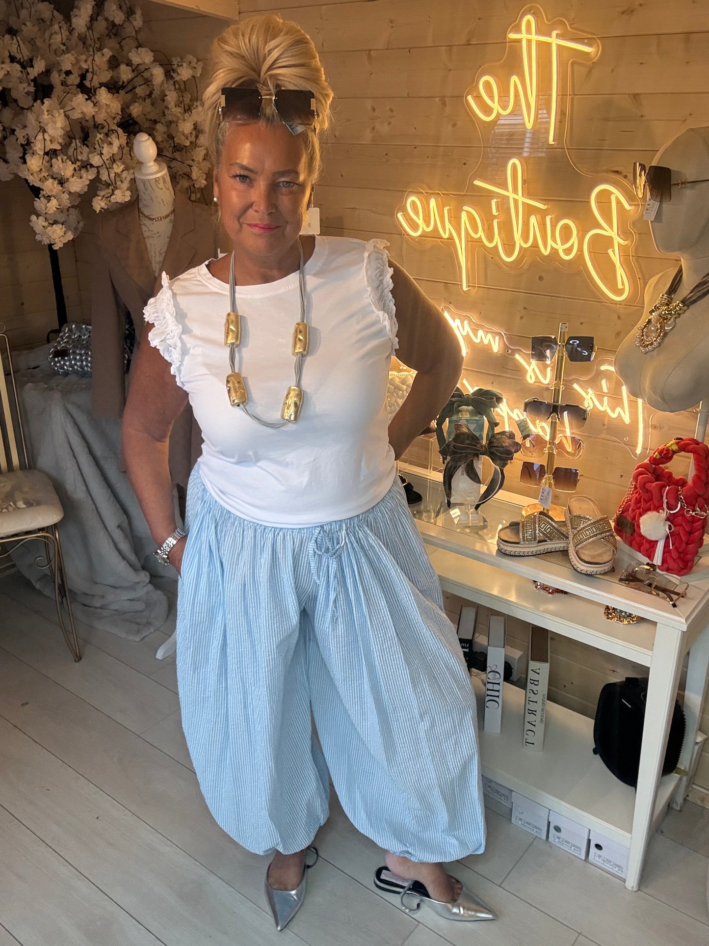 Azure Dream Teddy Trousers | One Size 8-20
