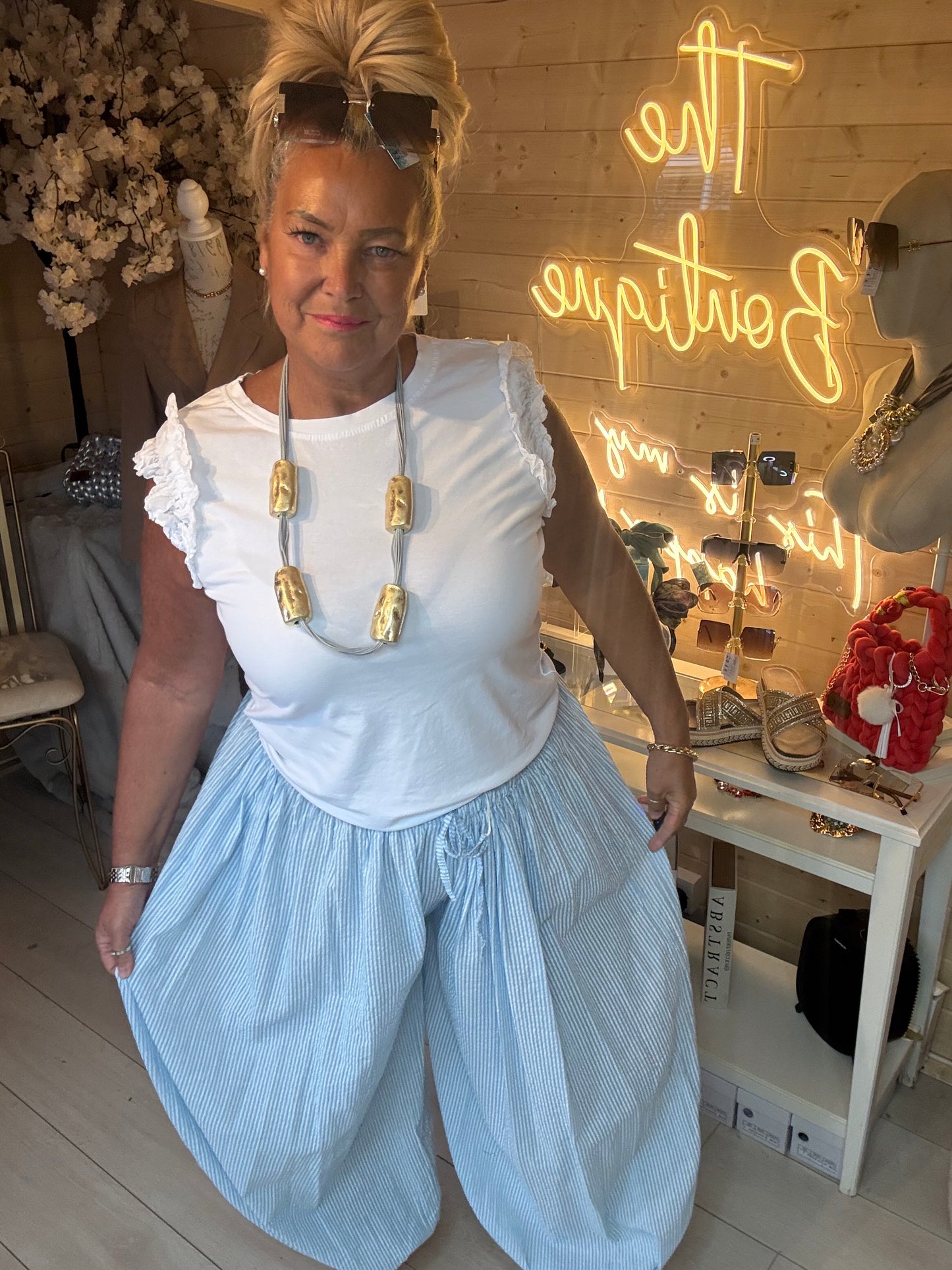 Azure Dream Teddy Trousers | One Size 8-20